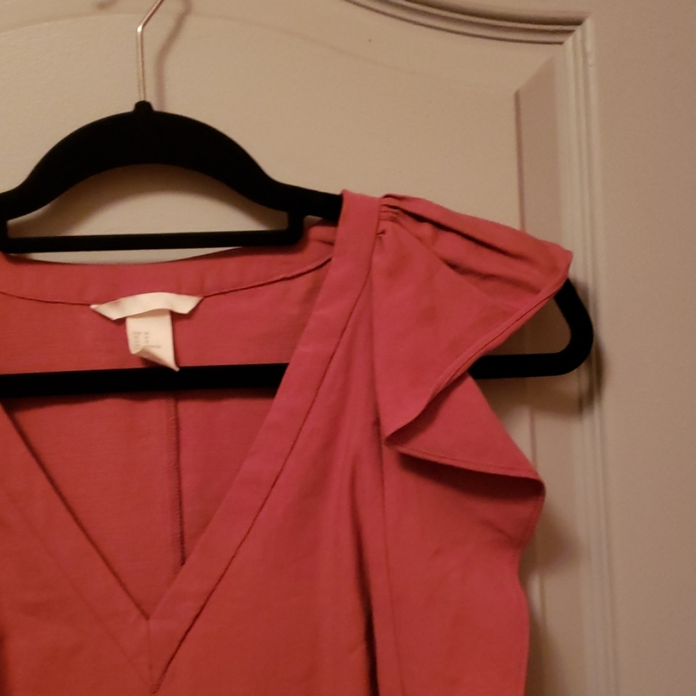 Ruffled Pink Dress - Picture 2 of 3